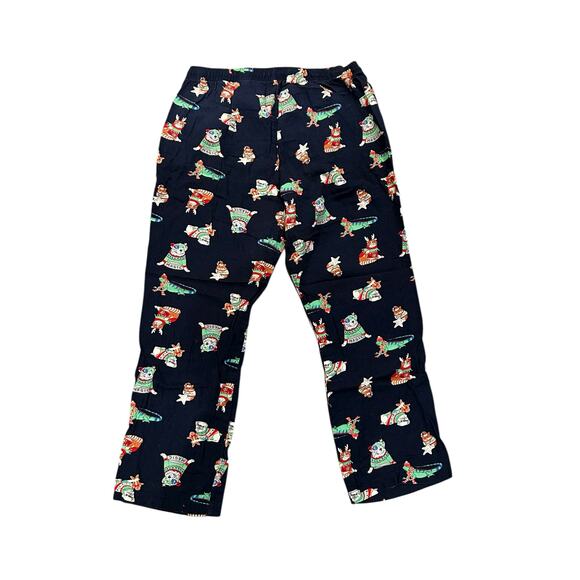 Old Navy Women’s Christmas Dogs Patterned Flannel Pajama Pants Size Large - Picture 4 of 4